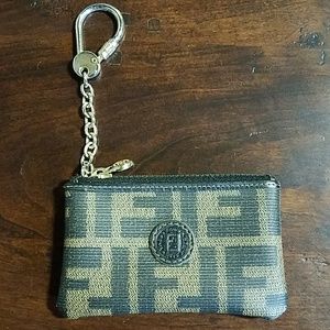 fendi keychain pouch